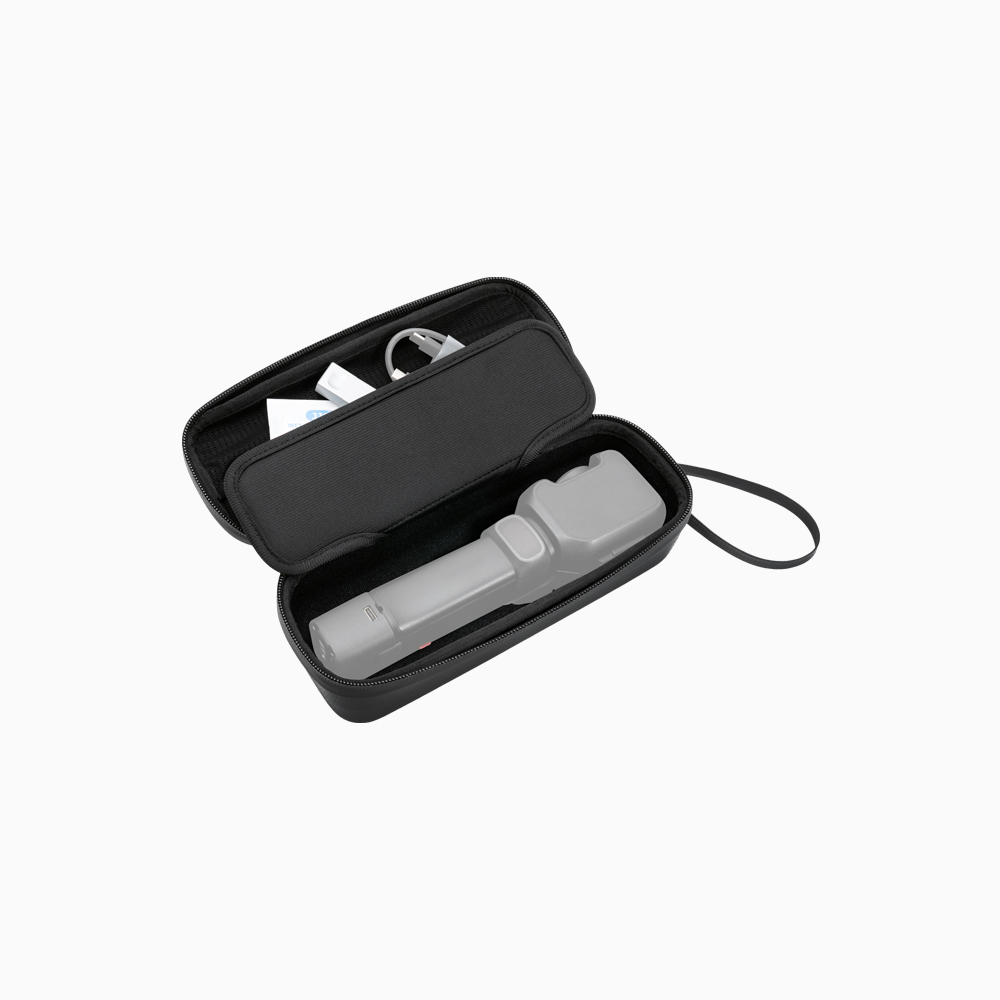 JJC Storage Case for Insta360 Luna Ultra, Splashproof Multi Hard Shell Protection, Soft Inner Absorb Impact, 3-Layer Storage Layout, Slots for Filters, TF cards, with Detachable Wrist Strap, Carabiner - Image 2